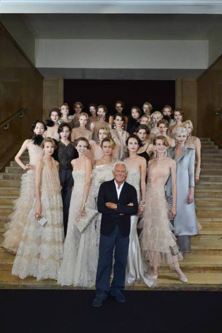 Armani Privè fall/winter 2013. Photocredit: Armani fb page