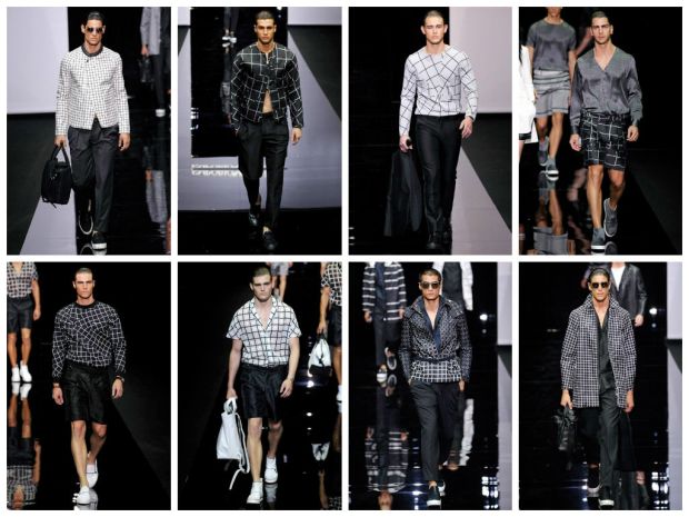 Emporio Armani P/E 2015. Photo credit: Cameramoda.it